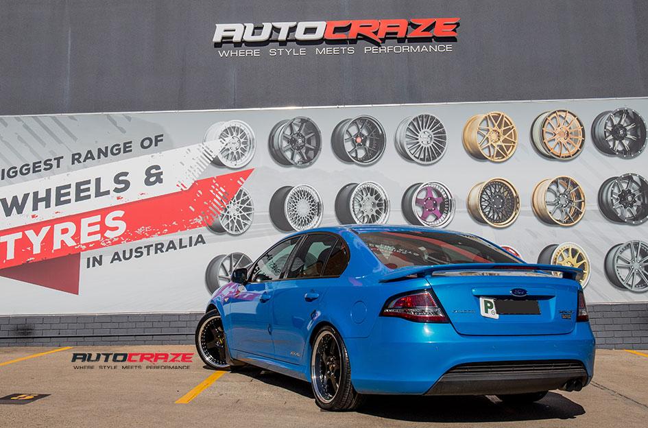FORD FALCON FR BLACK MACHINED LIP